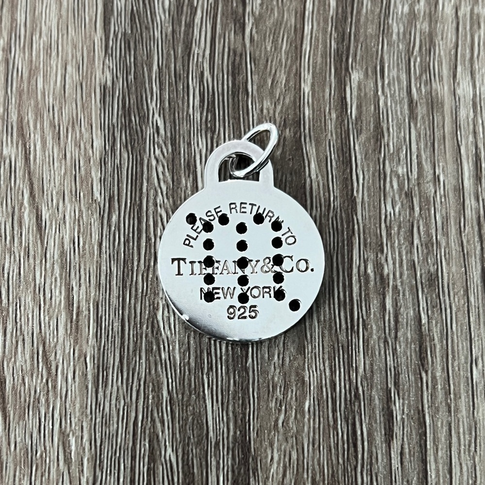 Tiffany & Co. Silver Tag Charm Scorpio